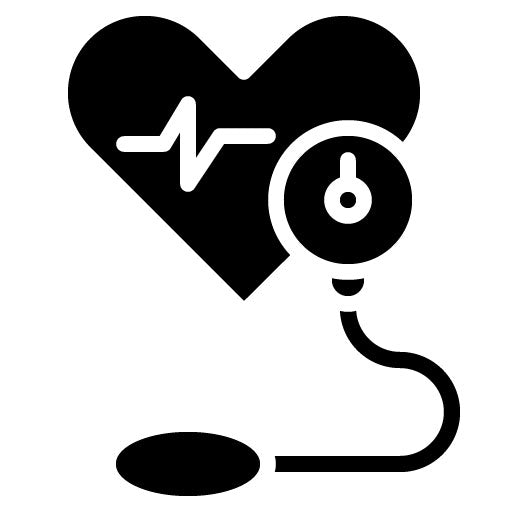 Blood Pressure Glyph Icon | Nursing Home