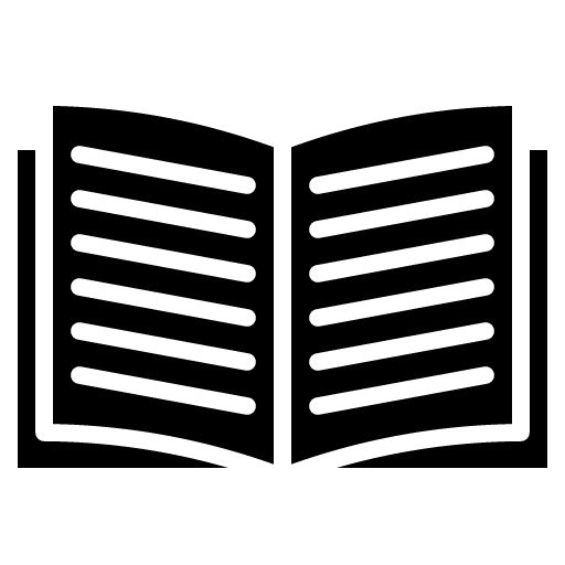 Book Glyph Icon | Nursing Home