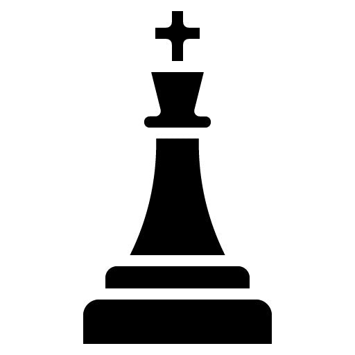 Chess Piece Glyph Icon