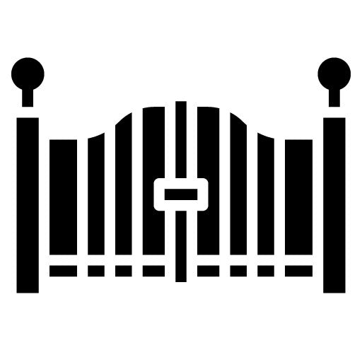 Gate Glyph Icon | Nursing Home