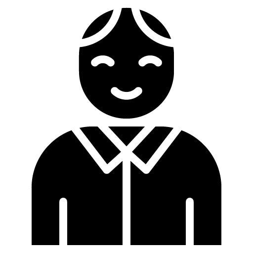 Grandfather Glyph Icon | Nursing Home