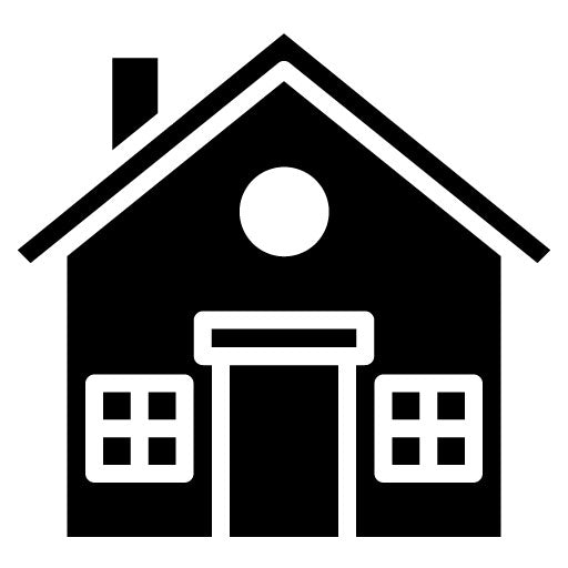 Home Glyph Icon | Nursing Home
