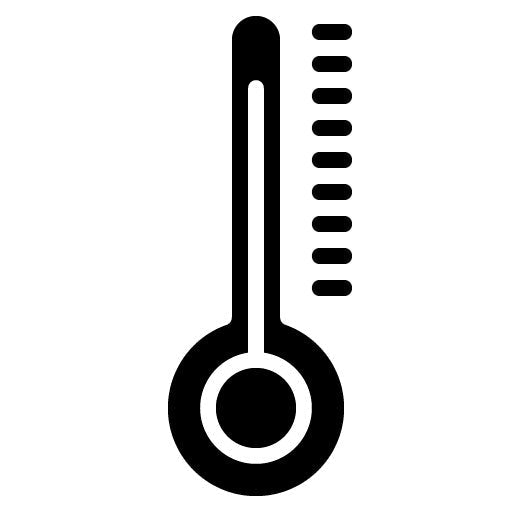 Thermometer Glyph Icon | Nursing Home