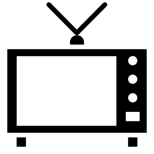 Tv Glyph Icon | Nursing Home