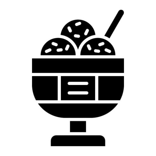 Icecream Glyph Icon | Restaurant