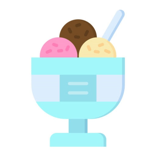 Icecream Flat Icon