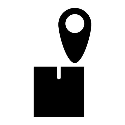 Tracking Glyph Icon | Online Store