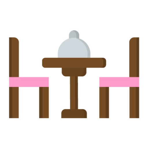 Dinner Table Flat Icon