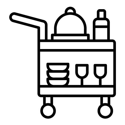 Serving Cart Icon