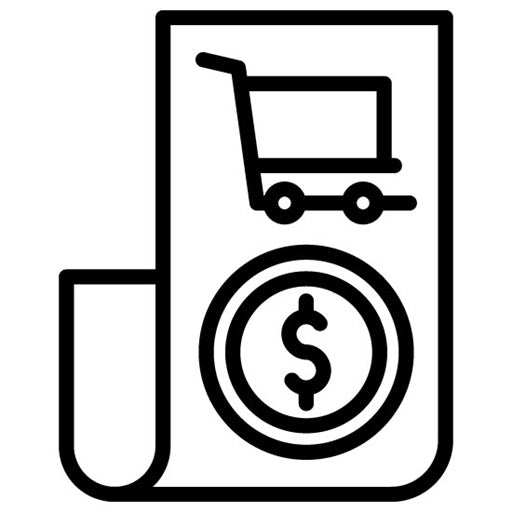 Cart Receipt Icon