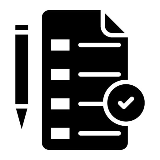 Checkout Success Glyph Icon
