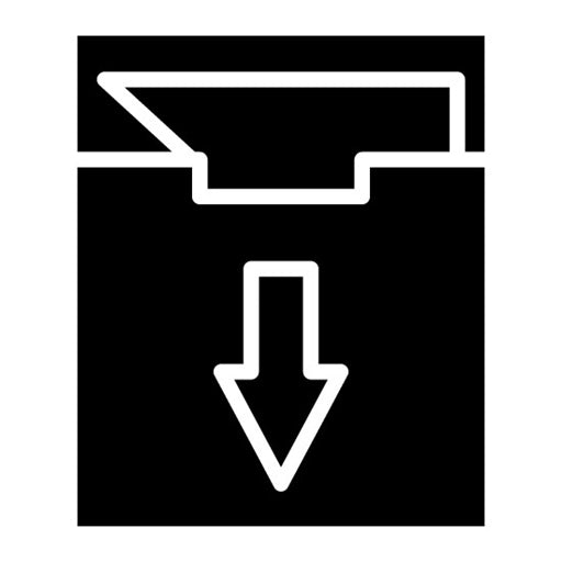 Archived Messages Glyph Icon