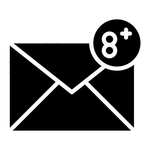 Unread Messages Glyph Icon