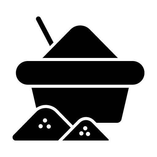 Spices Glyph Icon | Street Market