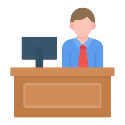 Cashier Flat Icon