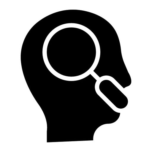 Introspection Glyph Icon