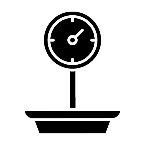 Weight Machine Glyph Icon | Street Market