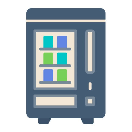 Vending Machine Flat Icon