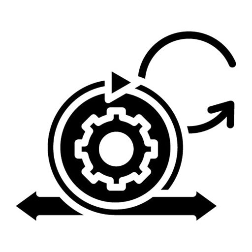 Agile Methodology Glyph Icon