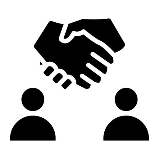 Collaboration Glyph Icon | Project Assesment