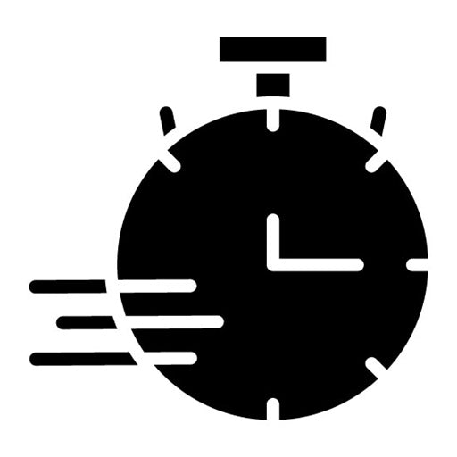 Deadline Glyph Icon | Project Assesment