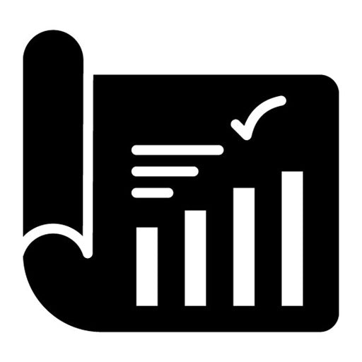 Project Metrics Glyph Icon