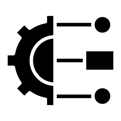 Resource Allocation Glyph Icon | Project Assesment