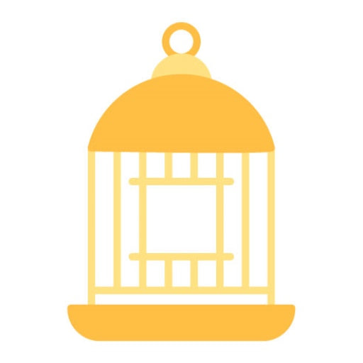 Birdcage Flat Icon