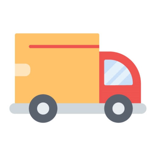 Delivery Truck Flat Icon