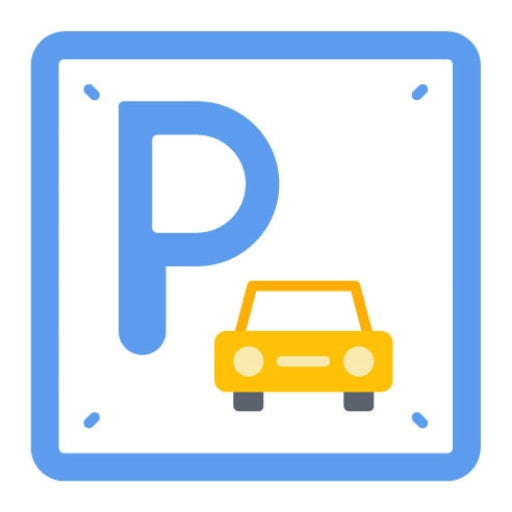 Parking Sign Flat Icon