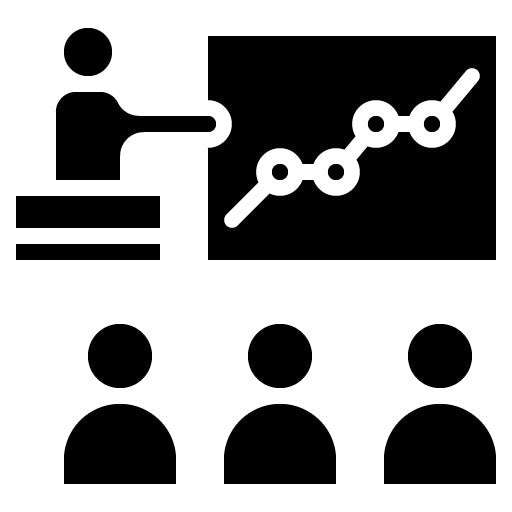Training and Development Glyph Icon