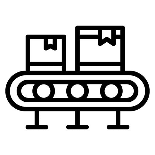 Conveyor Belt Icon | Mass Production