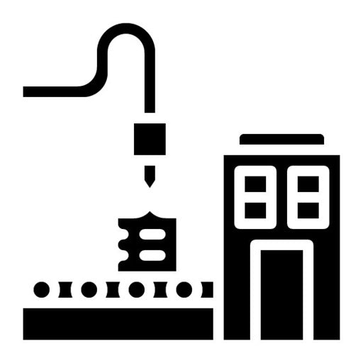 Factory Floor Glyph Icon