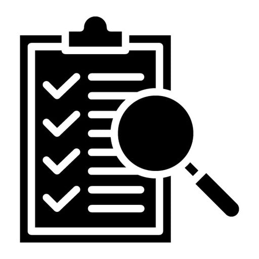 Inspection Glyph Icon