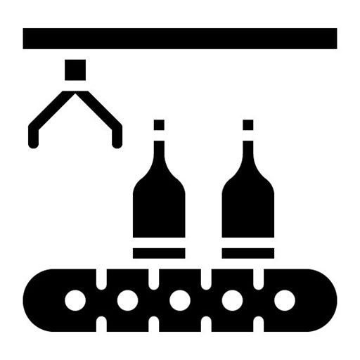 Mass Production Glyph Icon