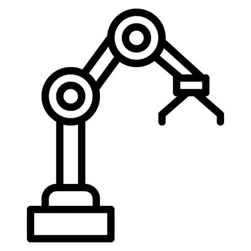 Robotic Arm Icon | Mass Production