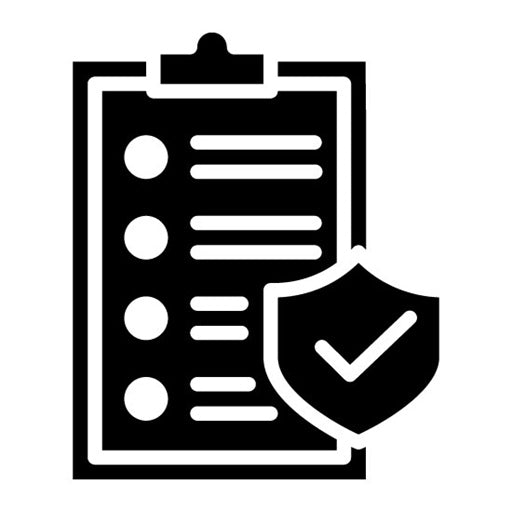 Safety Standards Glyph Icon