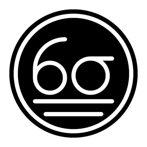 Six Sigma Glyph Icon