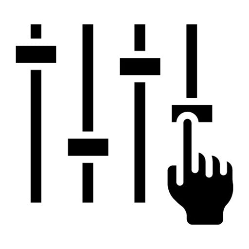 Adjustments Glyph Icon