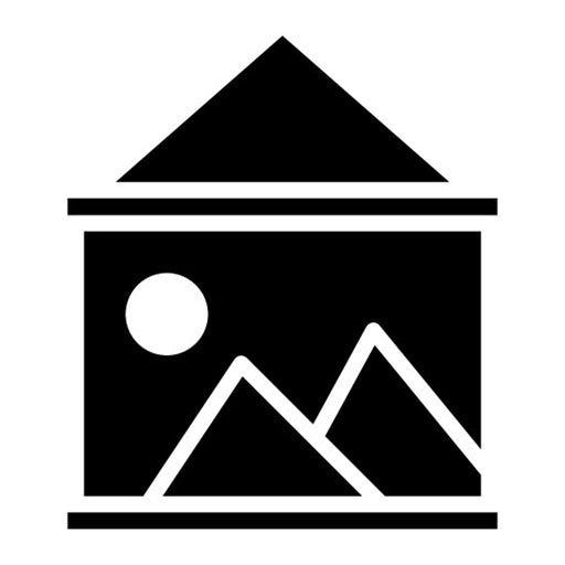 Public Art Glyph Icon