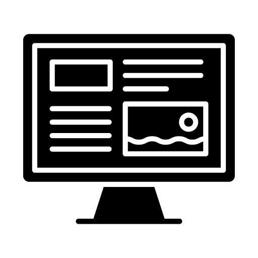 Graphic Design Glyph Icon