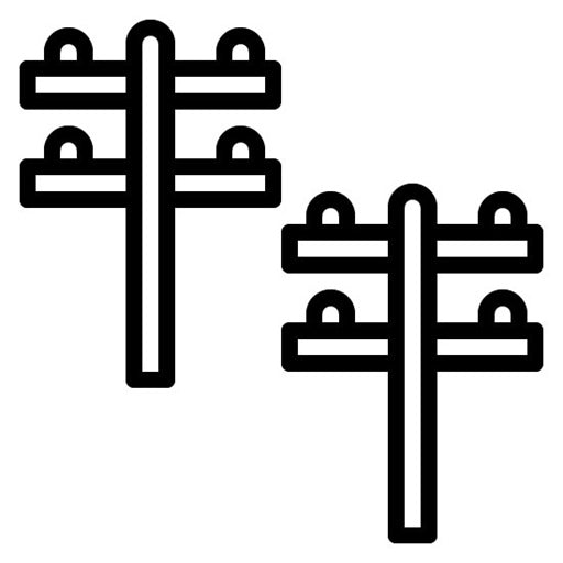 Utility Pole Icon