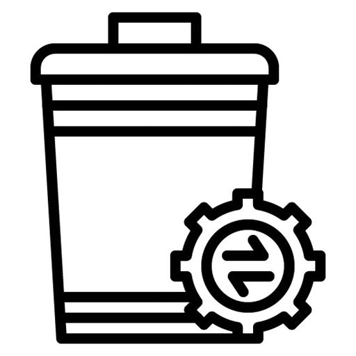 Waste Management Icon | Public Utilities