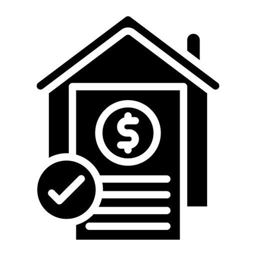 Collateral Glyph Icon | Loan