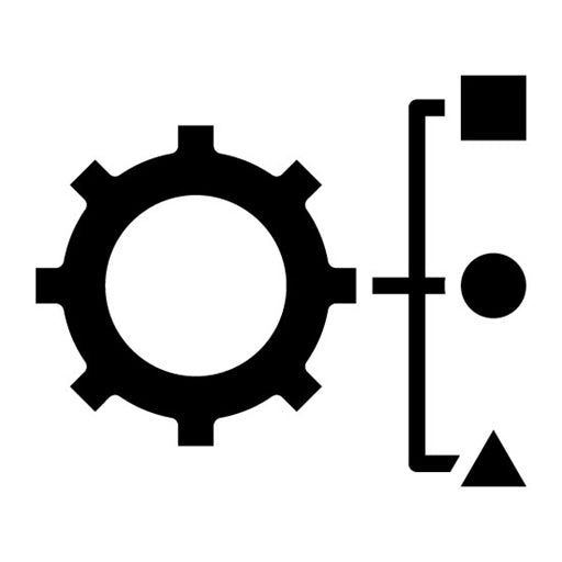 Resource Allocation Glyph Icon | Operations Management