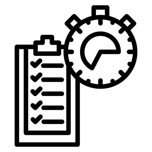Time and Motion Study Icon