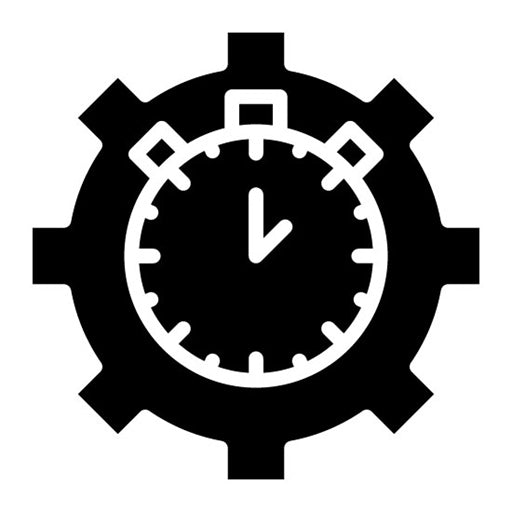 Workflow Optimization Glyph Icon
