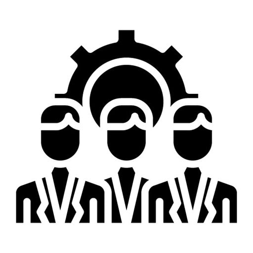 Workforce Management Glyph Icon