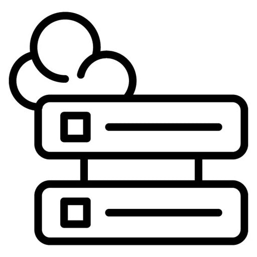 Cloud Storage Icon | Remote Working