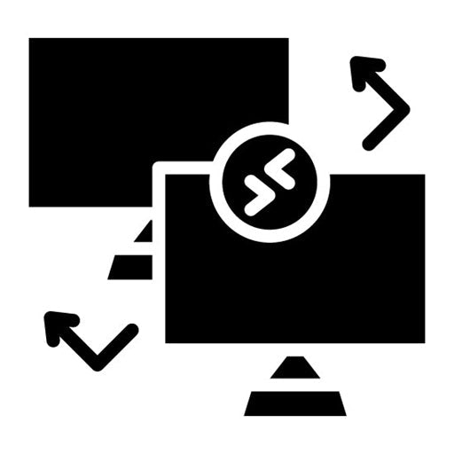 Remote Access Glyph Icon
